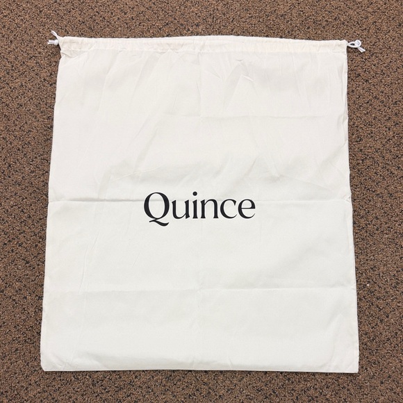 Quince Cream Drawstring Pouch - Picture 1 of 1